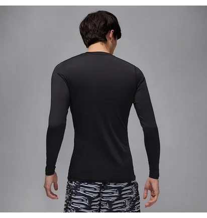 Лонгслив мужской Air Jordan M Df Sprt Ls Baselayer Black HQ8683-010