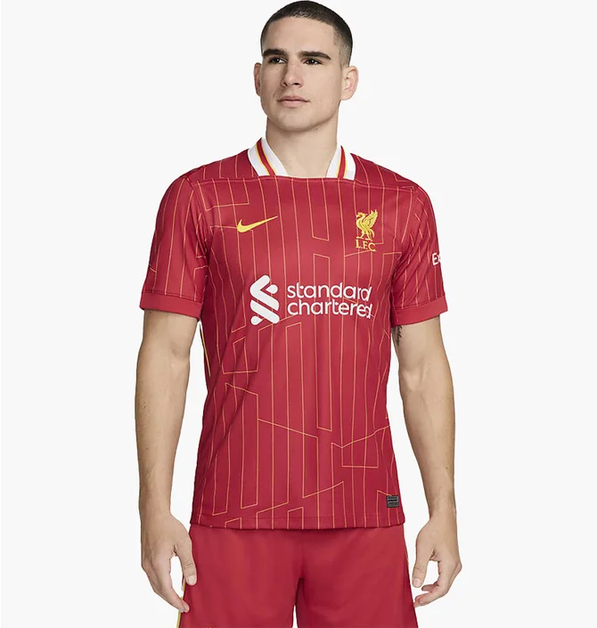 Футболка мужская Nike Fc Liverpool 2024/25 Stadium Home Dri-Fit Replika Red FN8798-688