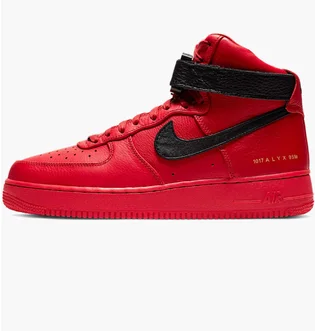 Кроссовки мужские Nike X Alyx Air Force 1 Red CQ4018-601