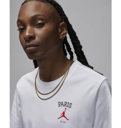 Футболка мужская Air Jordan T-Shirt Paris White HF1440-100
