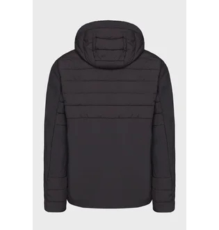 Куртка мужская Cmp Jacket Hybrid Zip Hood Black 32K3247-U901