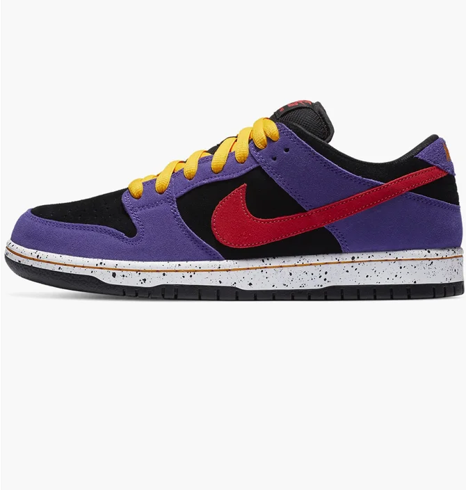 Кроссовки унисекс Nike Sb Dunk Low Black/Violet BQ6817-008