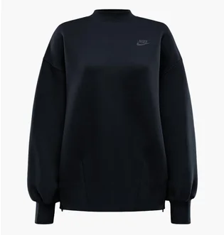 Світшот жіночий Nike W Nsw Tch Flc Os Crew Black FV8041-010