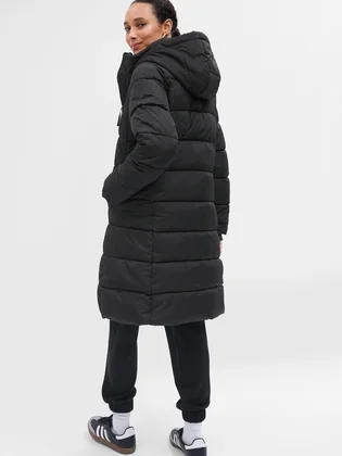 Куртка жіноча Gap Long Puffer Coat Black 724331-00