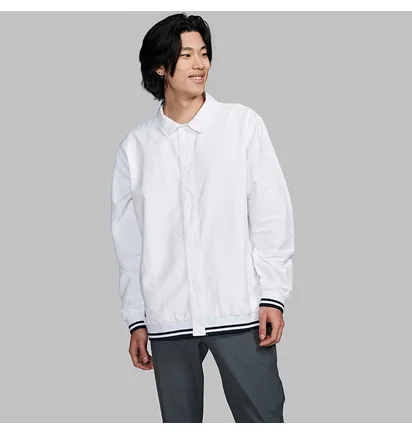 Куртка унісекс Saucony Metro Coaches Jacket White SAU800075-WH