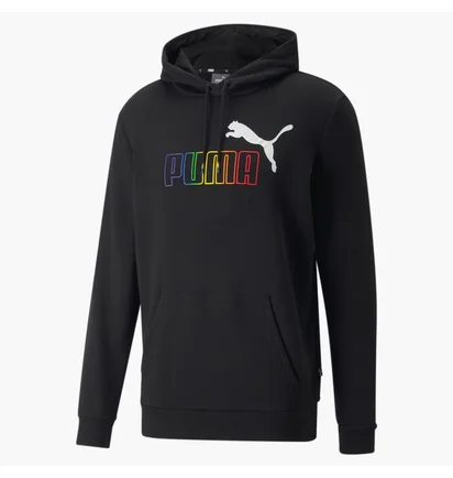 Худи мужское Puma Essentials+ Rainbow Hoodie Black 848678-01