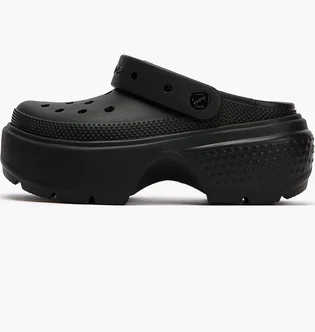 Тапочки женские CROCS Stomp Clog Black 209347-001