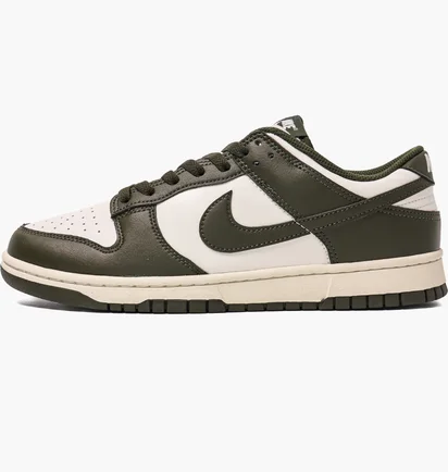 Кроссовки мужские Nike Dunk Low Retro White/Green HF5441-102