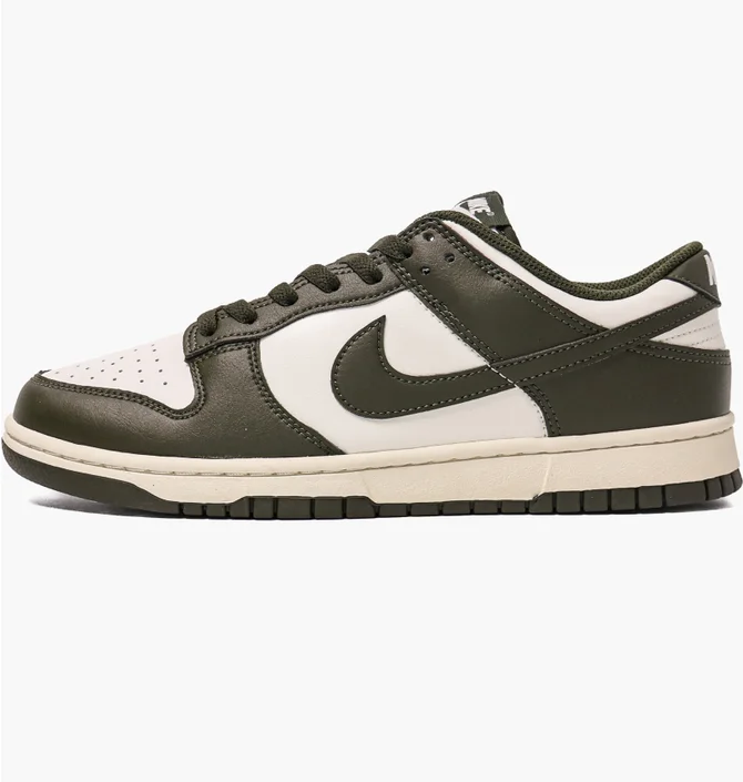 Кроссовки мужские Nike Dunk Low Retro White/Green HF5441-102