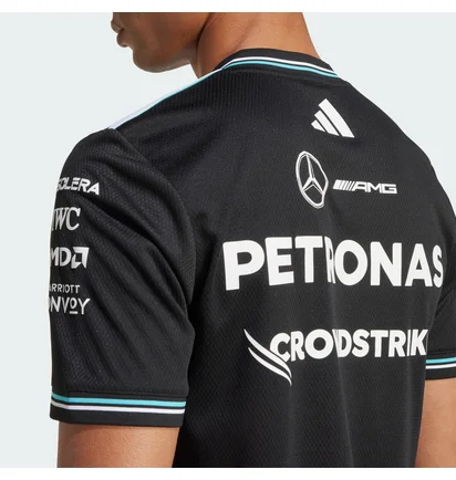 Футболка чоловіча Adidas Mercedes - Amg Petronas Formula One Team Driver Authentic Black JY2607