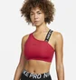 Топ женский Nike Womens Medium-Support Asymmetrical Sports Bra Bordo Dm0570-614