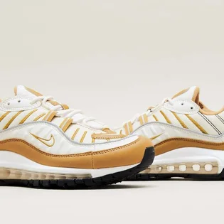 Кроссовки женские Nike Air Max 98 Phantom White/Brown Ah6799-003