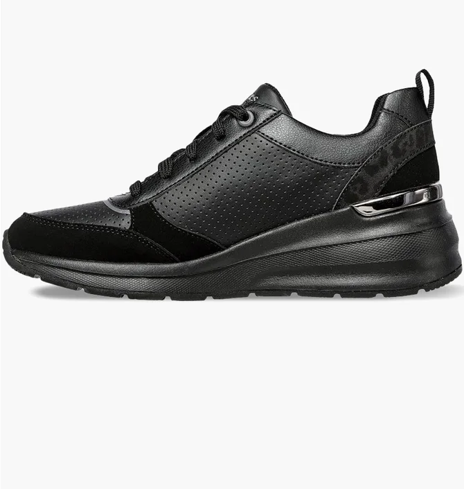 Кроссовки женские Skechers Billion Subtle Spots Black 155616-BBK