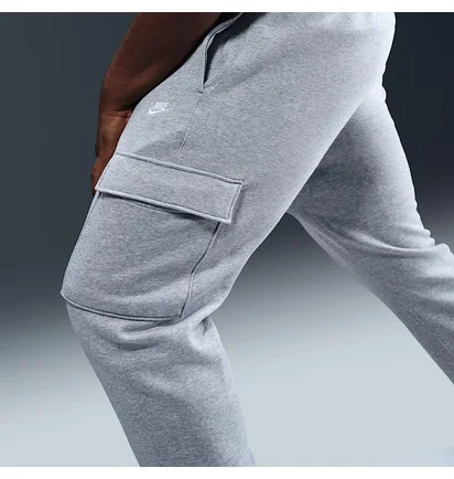 Штаны мужские Nike Club Fleece Cargo Grey FN3805-063