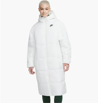 Парка женская Nike Sportswear Classic Puffer Therma-Fit Loose Hooded Parka White FB7675-133
