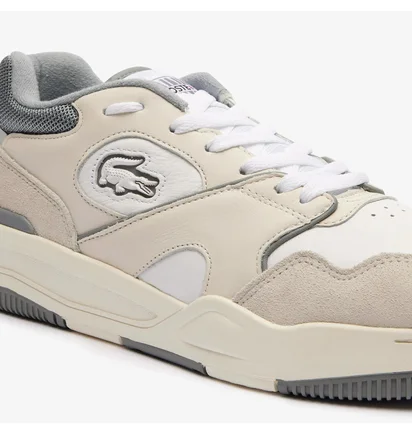Кроссовки мужские Lacoste Lineshot Beige/White 747SMA0062.081