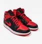 Кросівки чоловічі Air Jordan 1 Mid Black Dq8426-060
