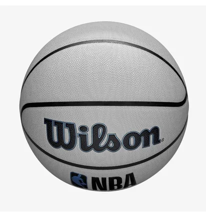 Баскетбольний м'яч Wilson Nba Forge Pro Uv Grey/Blue WZ2010801XB7