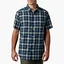 Рубашка мужская Columbia Under Exposure Short Sleeve Shirt Blue AJ1238-790