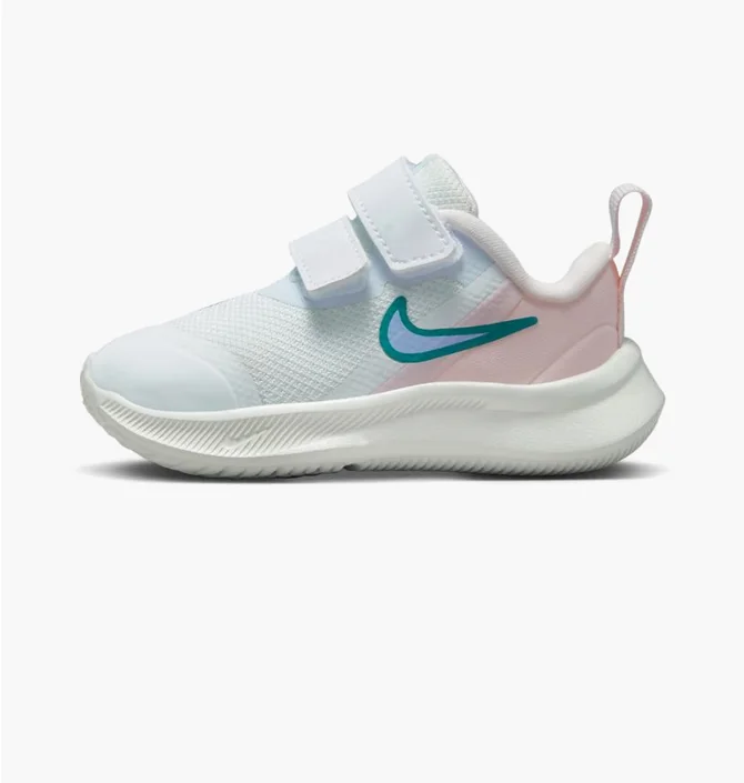 Кросівки дитячі Nike Star Runner 3 White/Pink DA2778-102