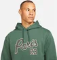 Худи мужское Air Jordan Paris Saint-Germain Statement Fleece Pullover Green DB6496-333