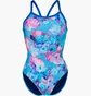 Боді жіноче Arena Spring Garden Light Drop Light Blue 005935-750