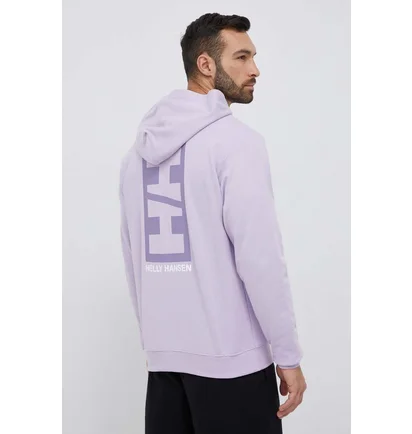 Худи мужское Helly Hansen Core Graphic Sweat Hoodie Violet 53924-699