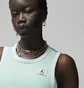 Майка женская Air Jordan Essentials Asymmetrical Jersey Tank Turquoise Do5035-379