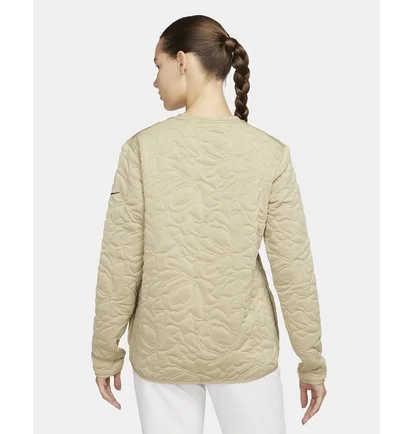 Лонгслив женский Nike Dri-Fit Long-Sleeve Golf Mid Layer Beige DO6790-250