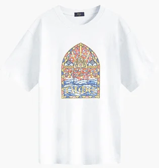 Футболка чоловіча Dime Holy White DIMESP24D227ASH