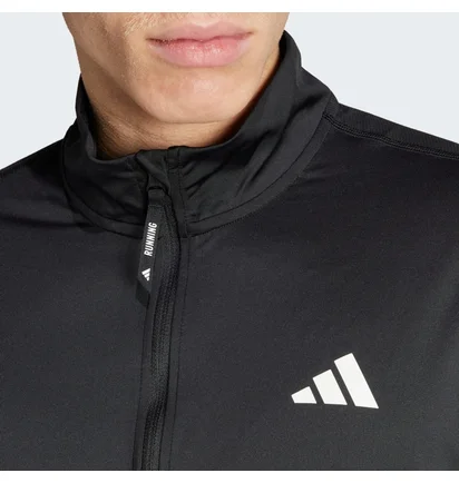 Кофта мужская Adidas Own The Run Half-Zip Jacket Black IN1490