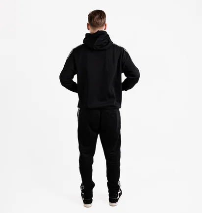 Спортивний костюм чоловічий Nike Club Fleece Graphics Hooded Track Suit Black FB7296-010