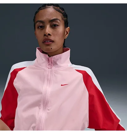 Куртка женская Nike Sportswear WomenS Woven Jacket Pink IB6970-690