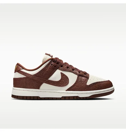 Кросівки жіночі Nike Dunk Low White/Brown IF3944-100