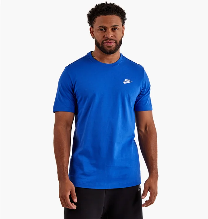 Футболка мужская Nike Club Tee Blue AR4997-480