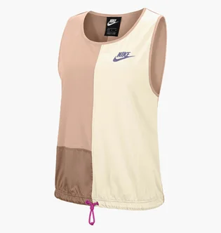 Майка женская Nike Sportswear Beige/Brown CJ2270-287