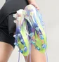 Бутсы мужские Adidas F50+ Violet/Green JS3211