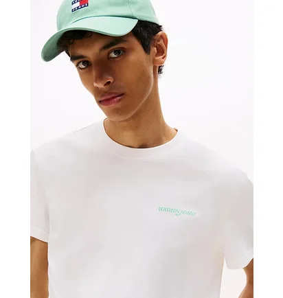 Футболка чоловіча Tommy Jeans Back Graphic White DM0DM21982-YBH