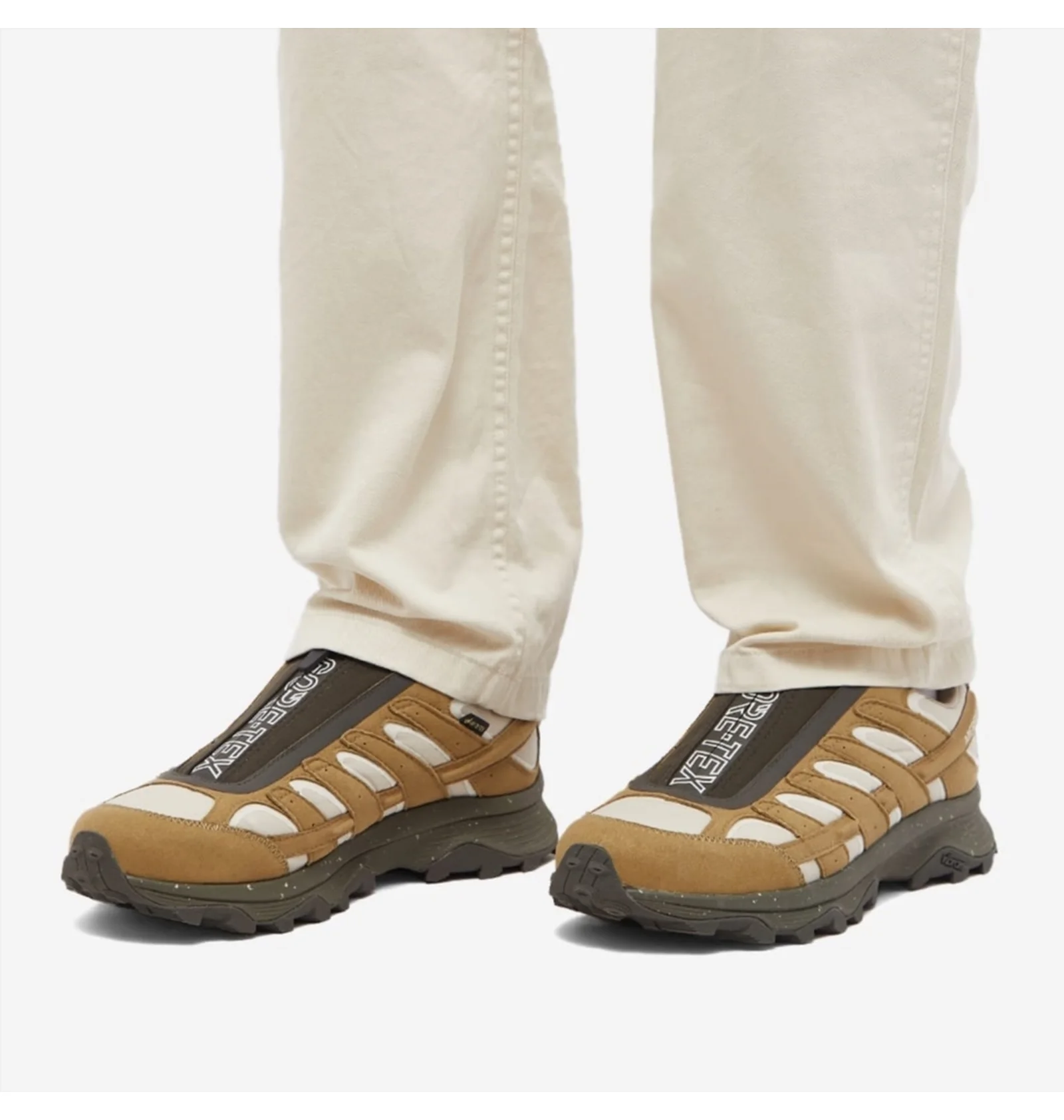 ᐉ Кросівки чоловічі Merrell Moab Hybrid Zip Gtx 1Trl Brown/White
