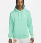 Худі чоловіче Nike Sportswear Club Fleece Pullover Hoodie Turquoise Bv2654-369