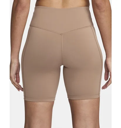 Шорты женские Nike One Leak Protection Brown DZ5312-283