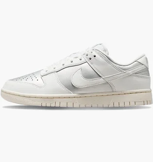 Кросівки жіночі Nike Dunk Low Next Nature White/Metallic IB7311-001