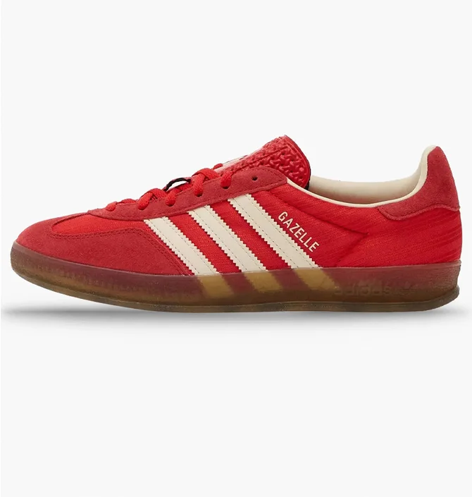 Кроссовки женские Adidas Gazelle Indoor Red JS1411
