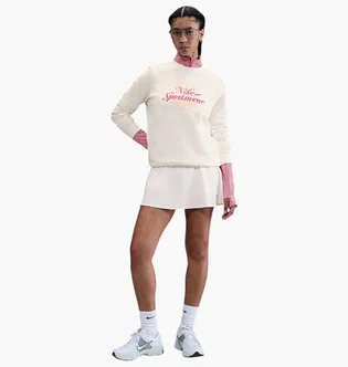 Лонгслив женский Nike W Nsw Club Flc Gx Std Crew Beige HV2342-133