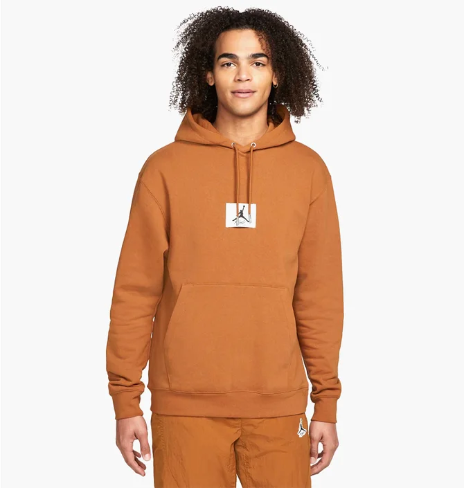 Худи мужское Air Jordan M J Ess Stmt Flc Po Orange DA9816-241