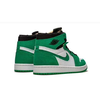 Кроссовки мужские Air Jordan 1 High Zoom Cmft White/Green CT0978-300