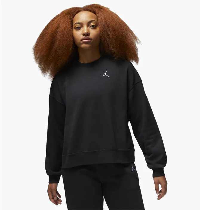 Свитшот женский Air Jordan Brooklyn Fleece Black FN4491-010
