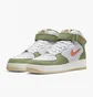 Кросівки чоловічі Nike Air Force 1 Mid Qs MenS Shoes White/Olive DQ3505-100