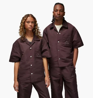 Сорочка чоловіча Air Jordan X A Ma Maniére MenS Warm-Up Shirt Bordo DV7460-263
