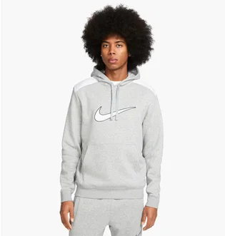 Худи мужское Nike M Nsw Sp Flc Hoodie Bb Grey FN0247-063